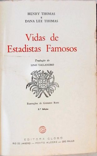 Vidas de Estadistas Famosos