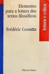 Elementos Para e Leitura Dos Textos Filosoficos