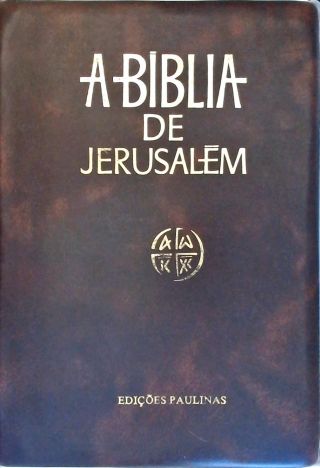 A Bíblia de Jerusalém (com ziper)