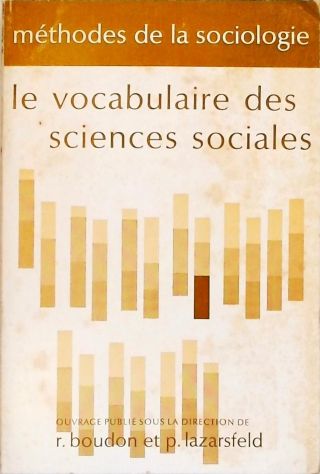 Le Vocabulaire des Sciences Sociales