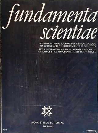 Fundamenta Scientiae - The International Journal for Critical Analysis of Science