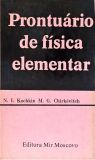 Prontuário de Física Elementar