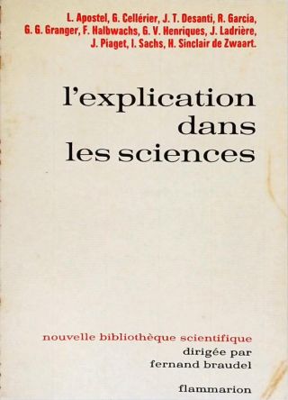 LExplication dans les Sciences