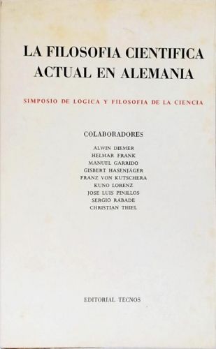 La Filosofia Científica Actual en Alemania