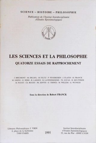 Les Sciences et la Philosophie