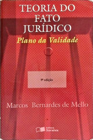 Teoria Do Fato Jurídico - Plano Da Validade