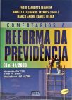 Comentários à Reforma Da Previdência