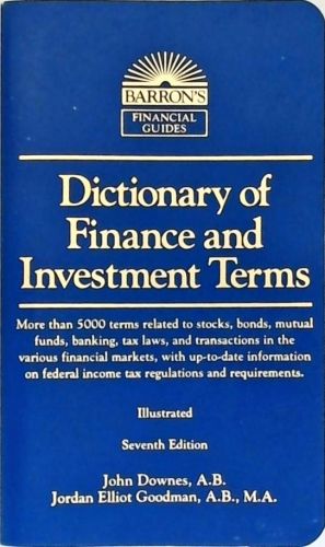 Dictionary Of Finance And Investment Terms