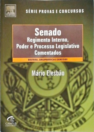 Senado Regimento Interno Poder e Processo Legislativo Comentados