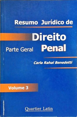 Resumo Jurídico de Direito Penal - Parte Geral