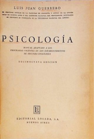 Psicología