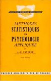 Méthodes Statistiques en Psychologie Appliquée - Em 3 Volumes
