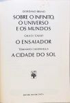 Os Pensadores: Giordano Bruno, Galileu Galilei e Tommaso Campanella