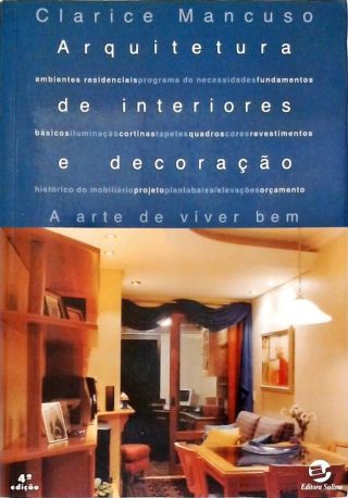 Arquitetura De Interiores E Decoração (Inclui Disco Em Cores)