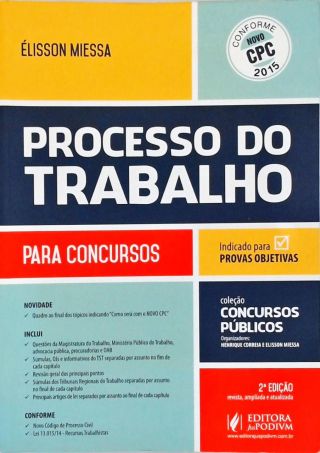 Processo do Trabalho Para Concursos