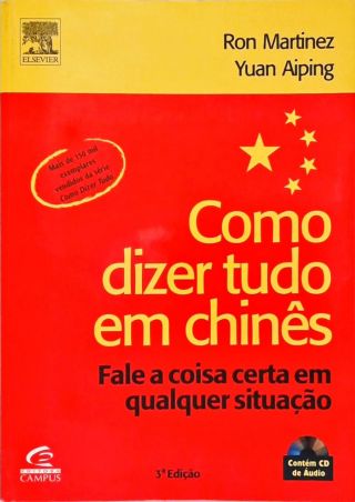 Como Dizer Tudo Em Chinês (inclui Cd)