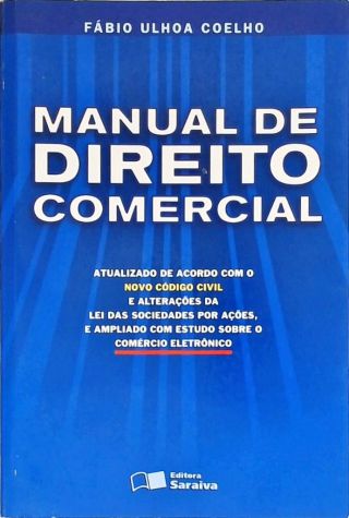 Manual De Direito Comercial