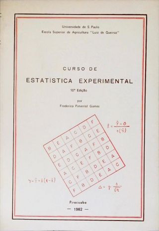 Curso de Estatística Experimental 