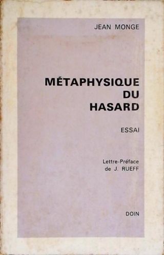 Métaphysique du Hasard