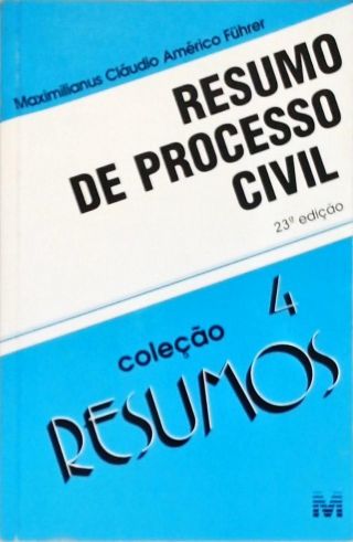 Resumo De Processo Civil