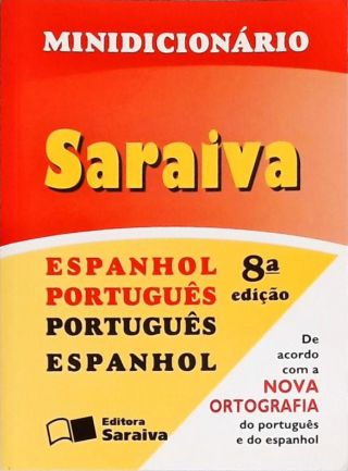 Minidicionário Saraiva Espanhol-português