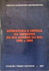Literatura e Crítica na Imprensa do Rio Grande do Sul (1868 a 1880)