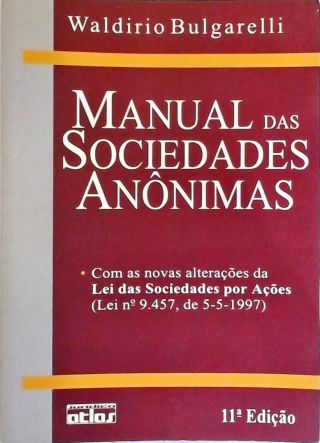 Manual Das Sociedades Anônimas