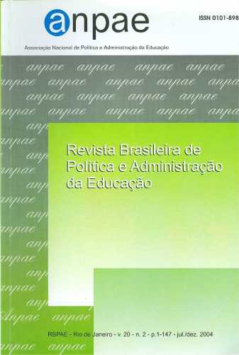 Revista Brasileira de Política e Administração da Educação (Volume 20 - Nº 2)