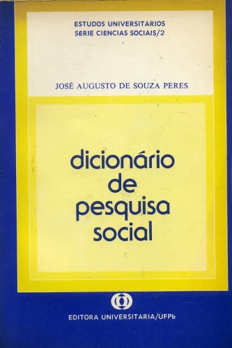 Dicionário de Pesquisa Social