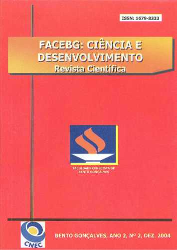 FACEBG: Ciência e Desenvolvimento - Revista Científica (Ano 2, nº 2)