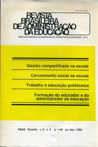 Revista Brasileira de Administração da Educação (Nº 2)
