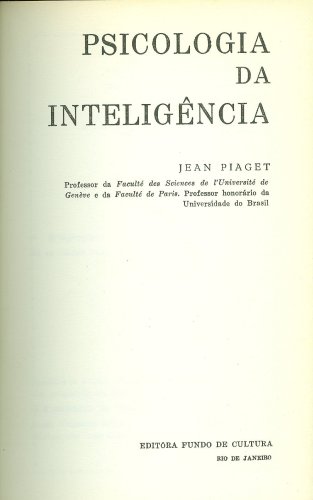 Psicologia da Inteligência