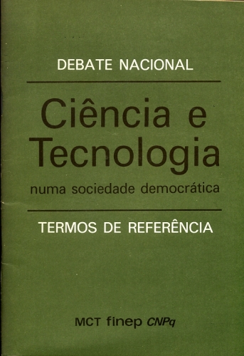 Ciência e Tecnologia numa Sociedade Democrática