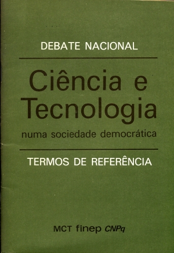 Ciência e Tecnologia numa Sociedade Democrática