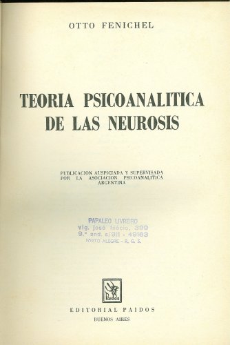 Teoria Psicoanalítica de las Neurosis