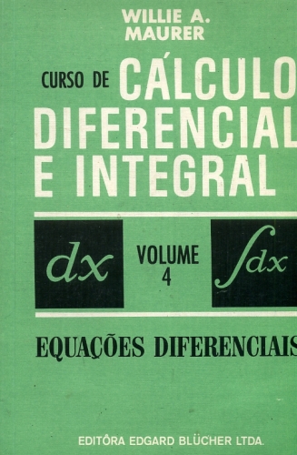 Equações Diferencias (Volume 4)