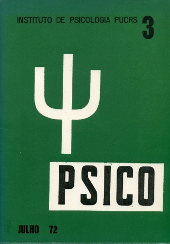 Psico (Nº 3 - Julho 72)