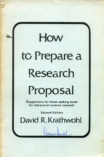 How to Prepare a Research Proposal