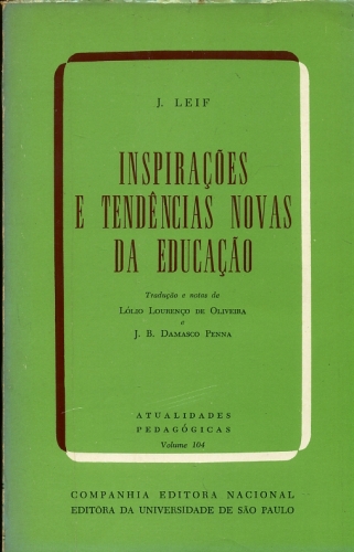 Inspirações e Tendências Novas da Educação