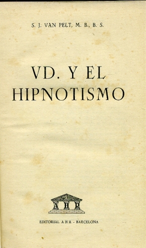 VD. y el hipnotismo