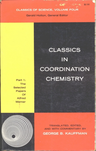 Classics in Coordination Chemistry (Parte 1)