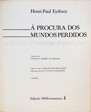 À Procura dos Mundos Perdidos