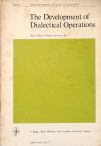 The Development of Dialectical Operations