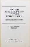 Power and Conflict in the University