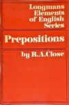 Longmans Elements of English Series - Prepositions