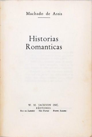 Histórias Românticas