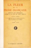 La Fleur de la Prose Française