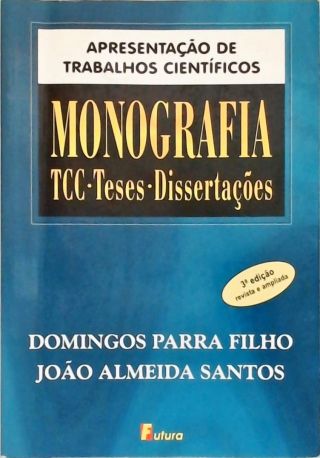 Apresentação De Trabalhos Científicos Monografia Tcc Teses Dissertações