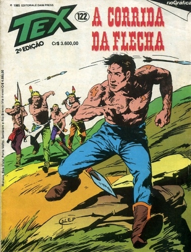 Tex Nº 122: A Corrida da Flecha