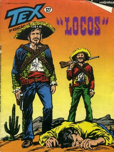 Tex Nº 127: Locos